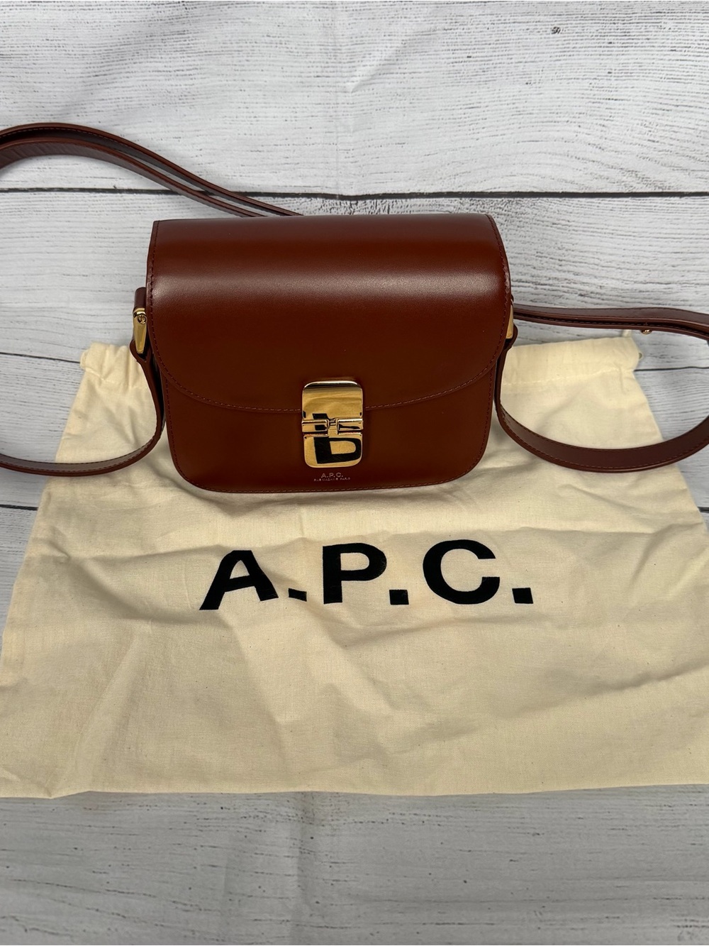 A.P.C. Mini Grace shoulder bag